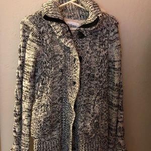 Ci Sono - Long Hooded Sweater